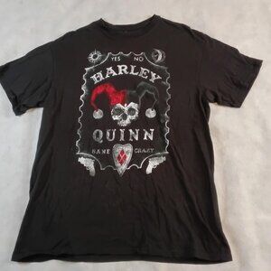 Batman Harley Quinn T-shirt Size Large Ouija board graphic
